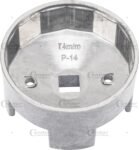 Lėkštutė tepalo filtrui 1/2" 74mm 14kampų