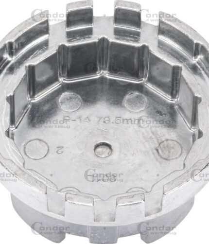 Lėkštutė tepalo filtrui 3/8" 79.5mm 14kampų