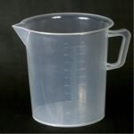 Sugraduotas plastikinis indas 5000ml