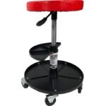 Mechaniko kėdutė su lentynėle