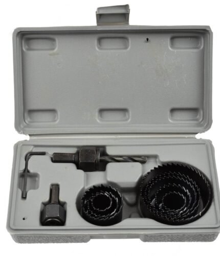 Medžio gręžimo karūnų komplektas 19-64mm 11vnt