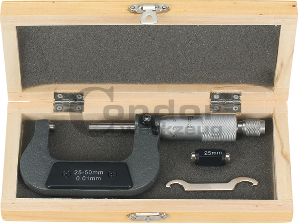 Mikrometras 25-50 mm * 0.01mm Mikrometras 25-50 mm * 0.01mm