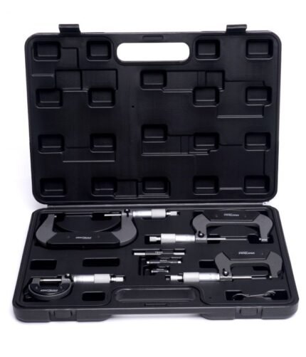 Mikrometrų komplektas 0-100mm (4vnt.)