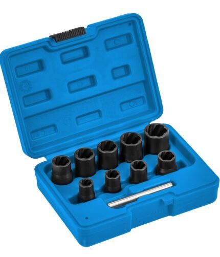 Galvučių sugadintiems varžtams komplektas 3/8 / 10-19mm / HOEGERT HT8G401