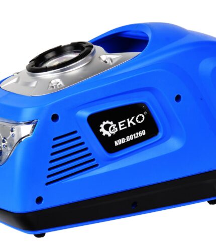 Oro kompresorius mini 12V / 230V su apšvietimu
