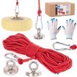 Paieškos magnetas dvipusis 85kg+20m virvė