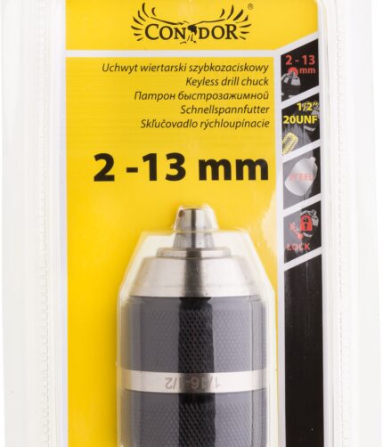 Patronas gręžtuvui 2 -13 mm