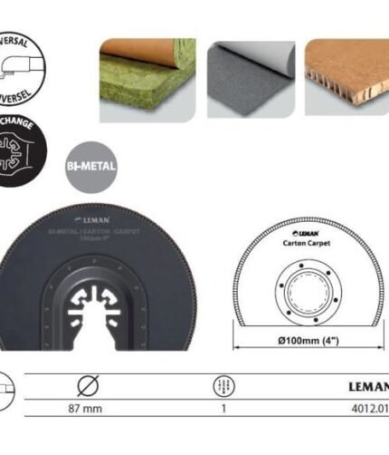 Peiliukas rad. 100 mm BiMetal / daugiafunkcinis