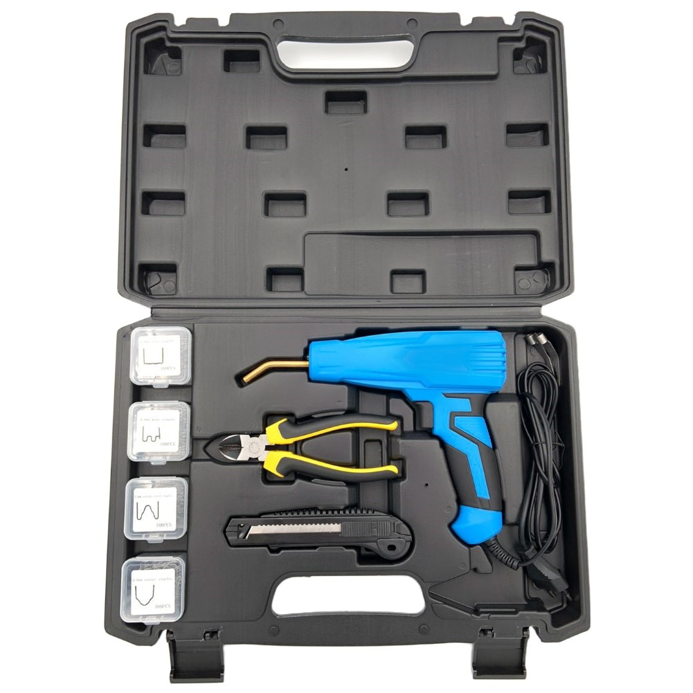 Plastiko suvirinimo aparatas 70W su kabėmis Plastiko suvirinimo aparatas 70W su kabėmis