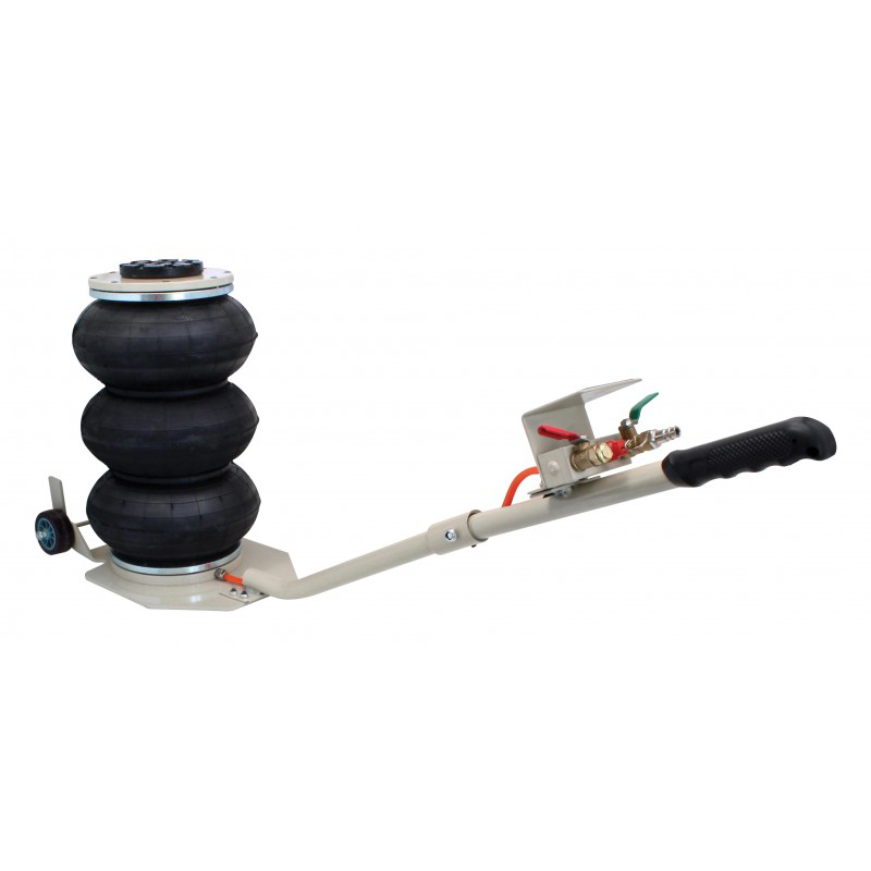 Pneumatinis domkratas su oro pagalvėmis 3T 145-400mm Pneumatinis domkratas su oro pagalvėmis 3T 145-400mm