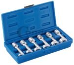 Praplatintos galvutės vamzdeliams 1/2" 12-kampės 6 vnt.