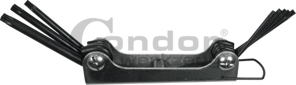 Raktai TX-Star sulankstomi 8vnt T9-T40 Raktai TX-Star sulankstomi 8vnt T9-T40