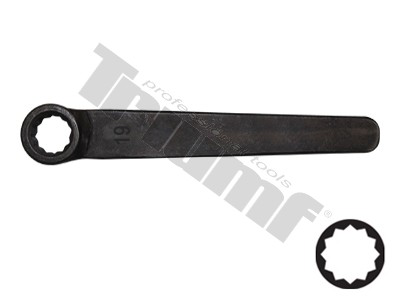 Raktas kilpinis kalamas 24mm / Cr-Mo