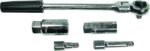 Raktas žvakėms 3/8" 5 dalių
