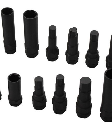 Ratų varžtų slapukų atsukimo galvučių komplektas