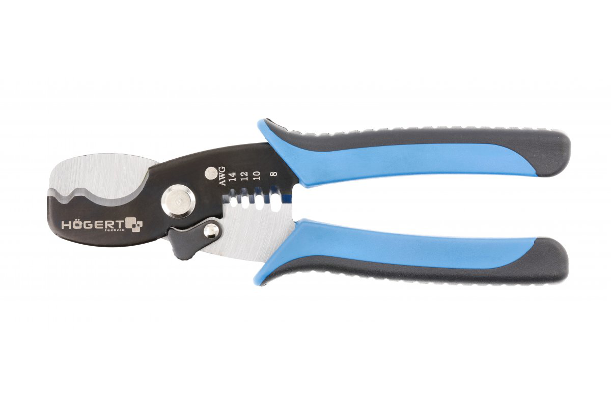 Replės kabeliams kirpti 1.3-8mm2 HOGERT HT1P045 Replės kabeliams kirpti 1.3-8mm2 HOGERT HT1P045
