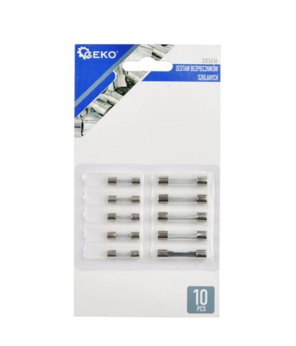 Saugikliai stikliniai 10vnt