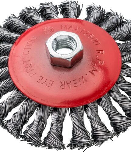 Šepetys gręžtuvui pusiau plokščias 125 mm