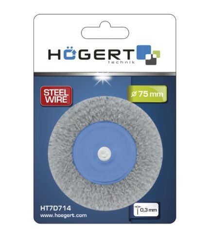 Šepetys vielinis Ø 100mm / plokščias