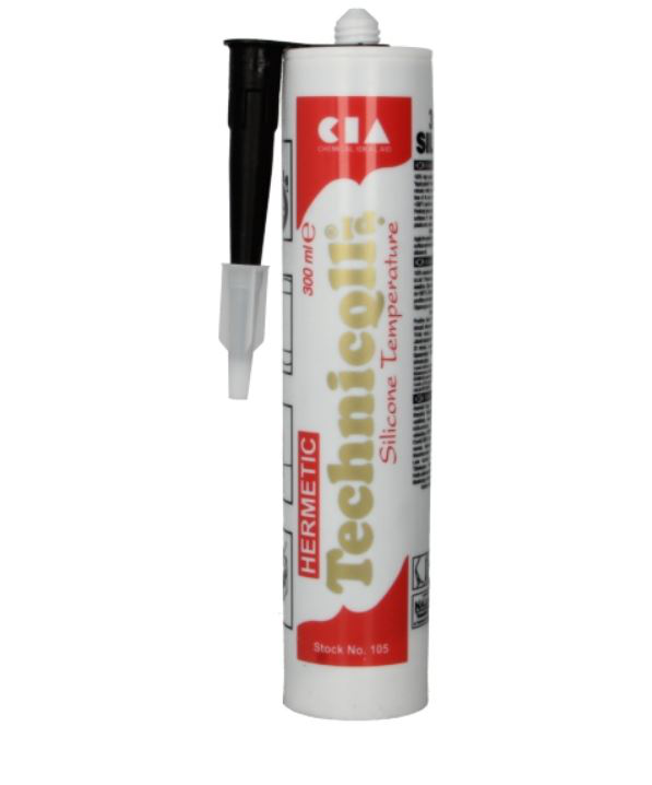 Silikonas juodas tubelėje 300ml Silikonas juodas tubelėje 300ml