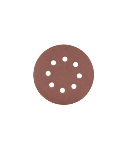 Šlifavimo popierius 125mm su skylutėm 5vnt. Gr.180