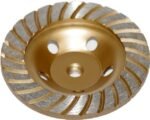 Šlifuoklis betonui Ø125mm TURBO su sriegiu