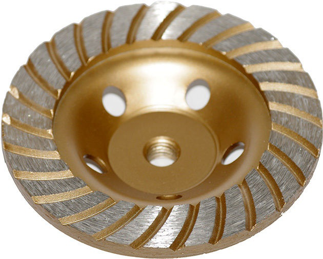 Šlifuoklis betonui Ø125mm TURBO su sriegiu Šlifuoklis betonui Ø125mm TURBO su sriegiu