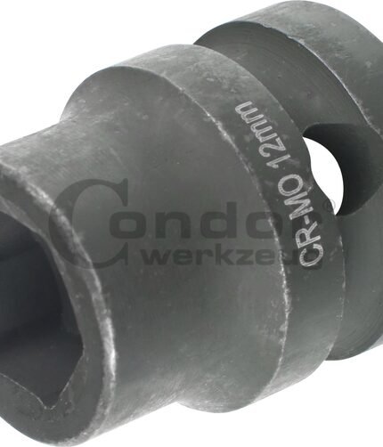 Smūginė galvutė 1/2 12mm 6k. extra trumpa 28.25mm ilgio