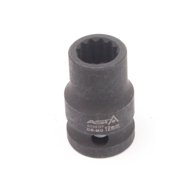 Smūginė galvutė 1/2 13mm 12-kampė Smūginė galvutė 1/2 13mm 12-kampė