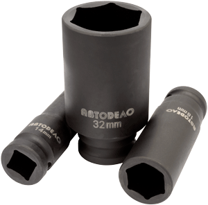 Smūginė galvutė 1/2 13mm ilga 6-kampė