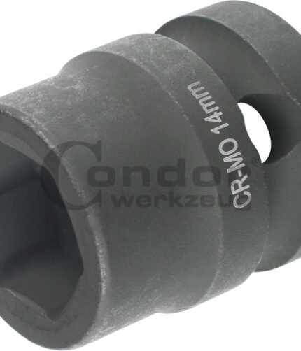 Smūginė galvutė 1/2 14mm 6k. extra trumpa 28.25mm ilgio