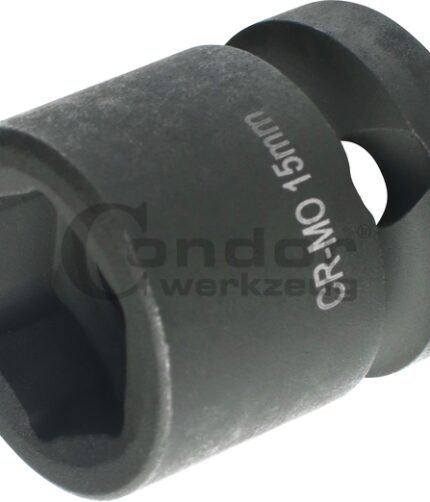 Smūginė galvutė 1/2 15mm 6k. extra trumpa 28.25mm ilgio