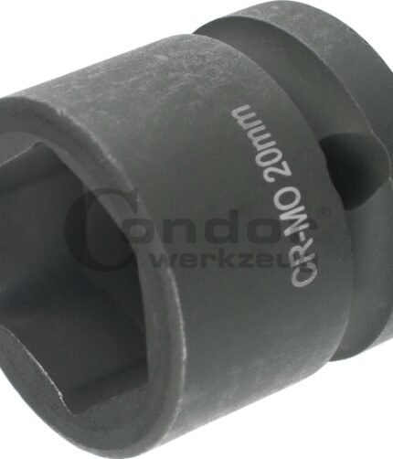 Smūginė galvutė 1/2 20mm 6k. extra trumpa 28.25mm ilgio