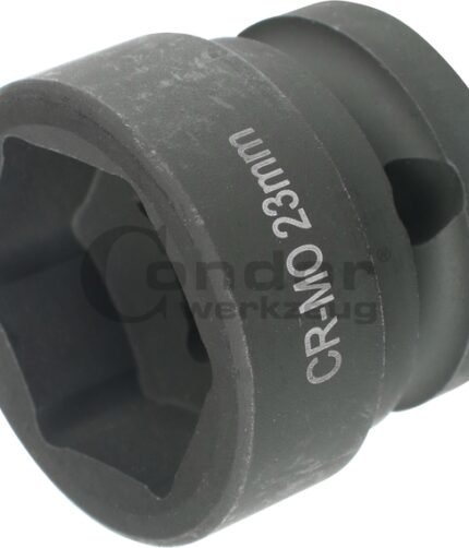 Smūginė galvutė 1/2 23mm 6k. extra trumpa 28.25mm ilgio