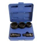 Smūginės 12-kampės ir HEX galvutės 1/2 5vnt.