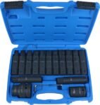 Smūginiai antgaliai Cr-Mo 3/4" ir 1" TORX/HEX/E-profil