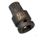 Smūginis antgalis SPLINE M18*40mm Cr-Mo