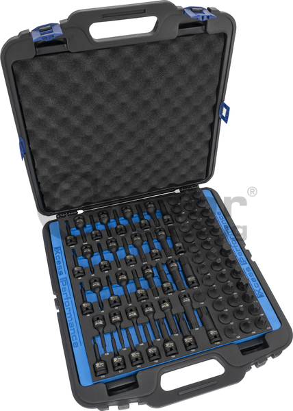 Smūginių 1/2 antgalių komplektas Cr-Mo / 80vnt Smūginių 1/2 antgalių komplektas Cr-Mo / 80vnt