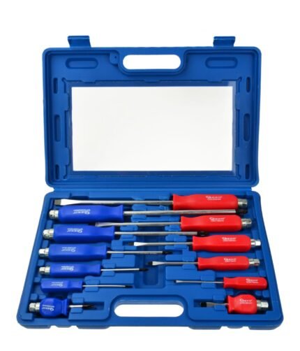 Smūginių atsuktuvų komplektas 12dalių