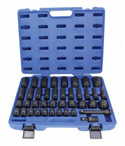 Smūginių galvučių komplektas 1/2 Cr-mo 40vnt