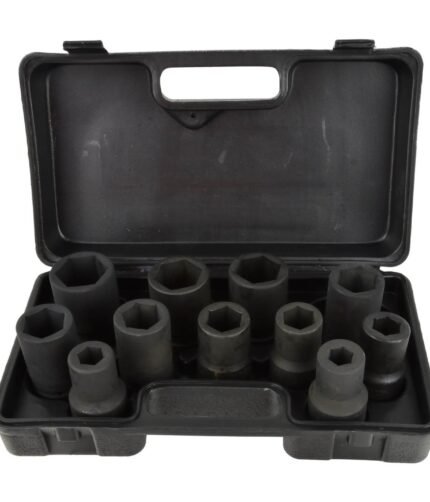 Smūginių ILGŲ galvučių komplektas 1" 6k. (17-41 mm)