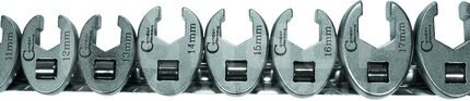 šoninių raktų kompl. 3/8 10 vnt. (10-19mm)