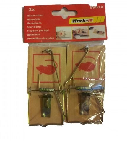 Spąstai pelėms 2 vnt.