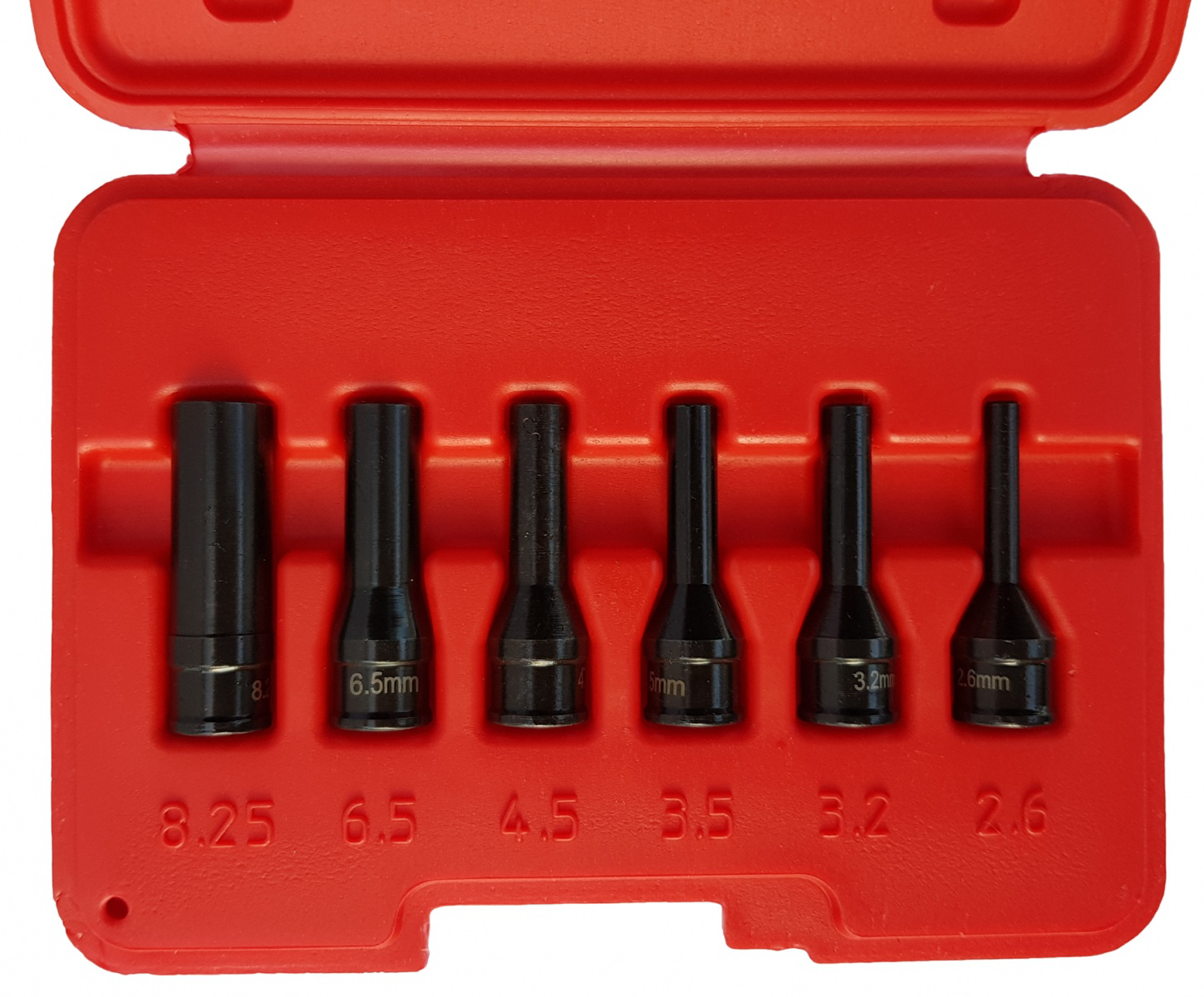 Spec. galvutės 1/4" žvakės elektrodams / 2 Spec. galvutės 1/4" žvakės elektrodams / 2