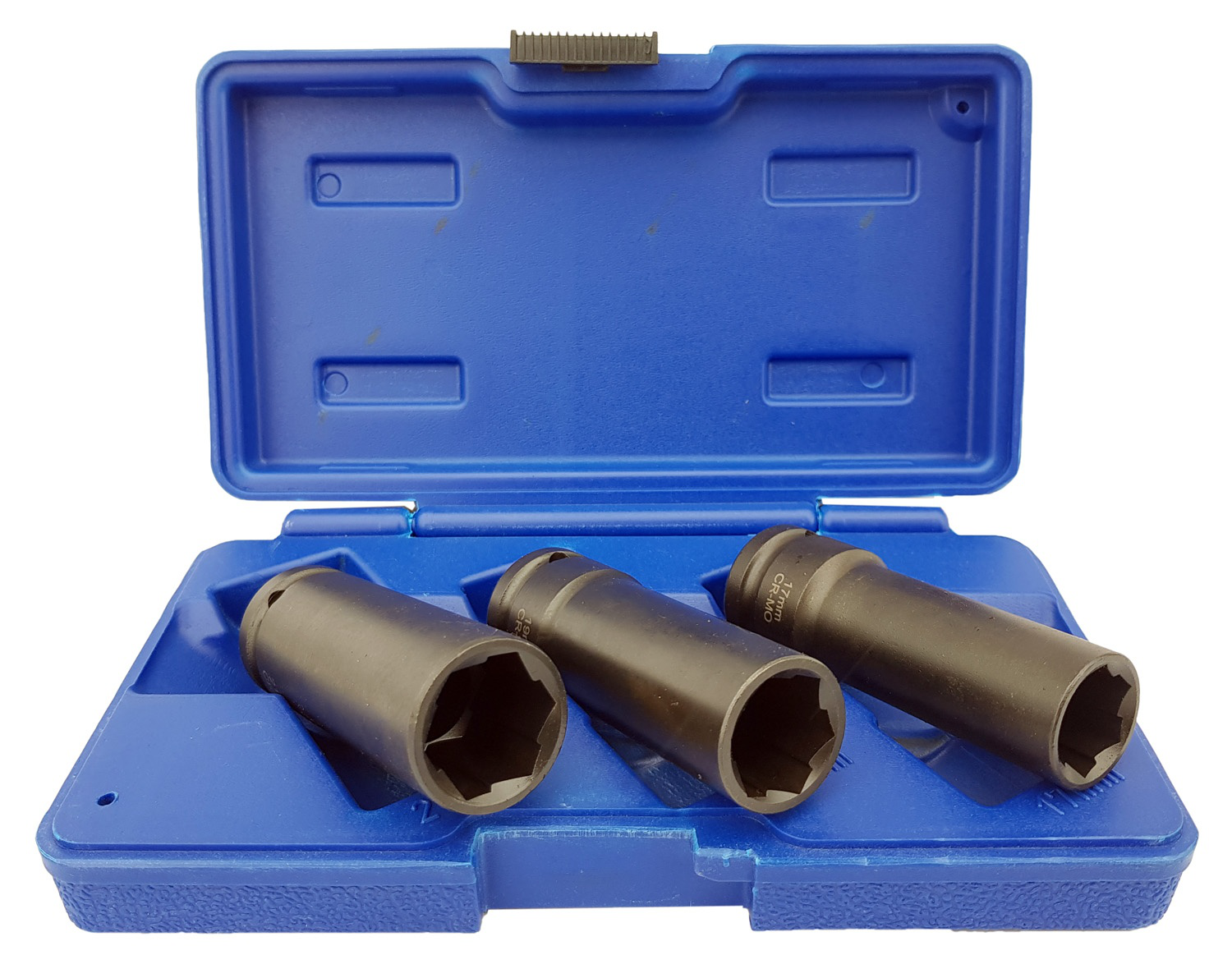 Spec. galvutės sugadintiems varžtams ilgos 17-19-21mm Spec. galvutės sugadintiems varžtams ilgos 17-19-21mm