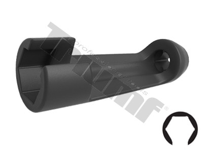 Spec.raktas-galvute kuro vamzdeliams 19mm 3/8