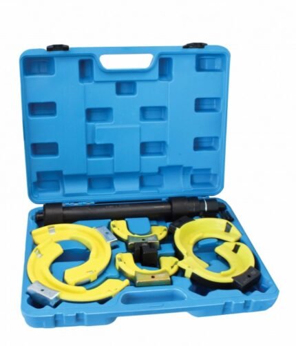 Spyruoklių suspaudėjas McPherson su apsauga