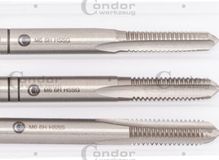 Sriegikliai HSS-G M2 DIN352 (M6x1