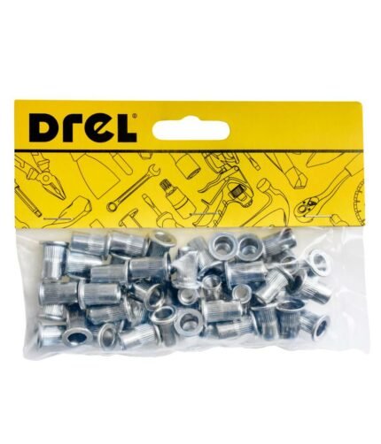 Srieginės plieninės kniedės M4 50vnt.