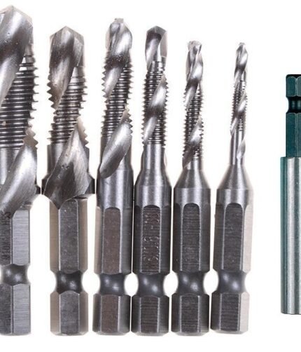 Srieginių grąžtų komplektas HSS 7dalių